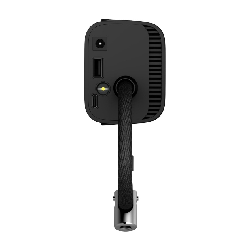 CONNECT IT CFF-4500-BK - AirFlow taskusuuruses digitaalne kompressor 80 W / 6000 mAh, must