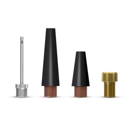 CONNECT IT CFF-4500-BK - AirFlow taskusuuruses digitaalne kompressor 80 W / 6000 mAh, must