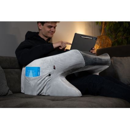 CONNECT IT CFH-1020-GY - Ergonoomiline lugemis- ja tööpadi ErgoWork hall/valge