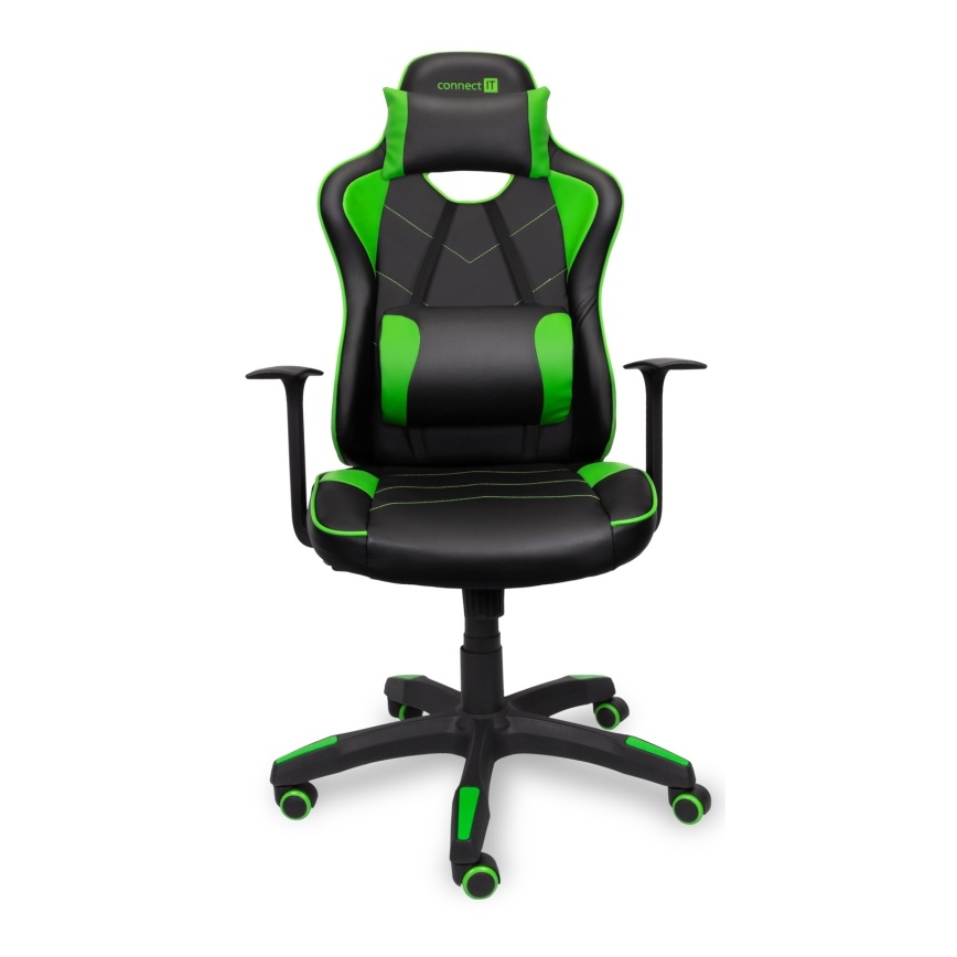 CONNECT IT CGC-0700-GR - Mängutool LeMans Pro must/roheline