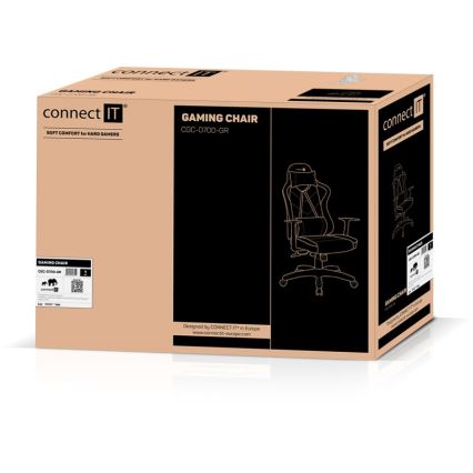 CONNECT IT CGC-0700-GR - Mänguritool LeMans Pro must/roheline