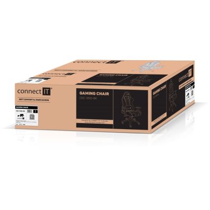 CONNECT IT CGC-1200-BK - Mänguritool Monaco Pro must