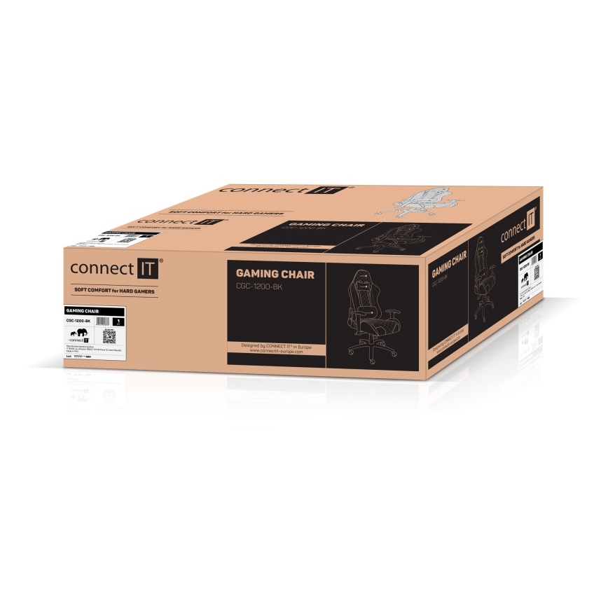 CONNECT IT CGC-1200-BK - Mänguritool Monaco Pro must