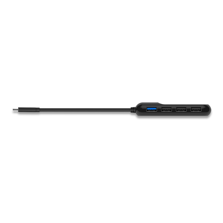 CONNECT IT CHU-5000-BK - USB-C hub 4-ühes