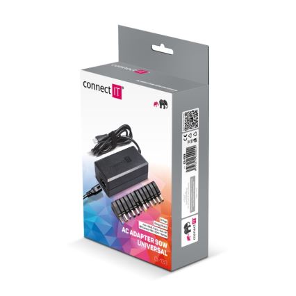CONNECT IT CI-133 - Universaalne toiteadapter sülearvutitele 90W