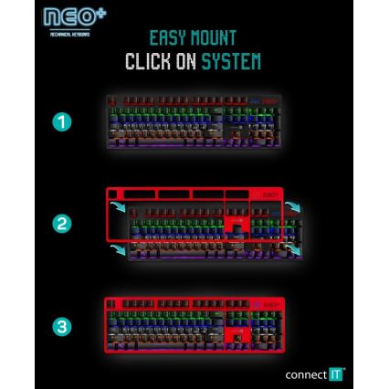 CONNECT IT CKB-3591-CS - LED RGB Juhtmega mänguri klaviatuur CZ/SK lokalisatsiooniga must + punane raam