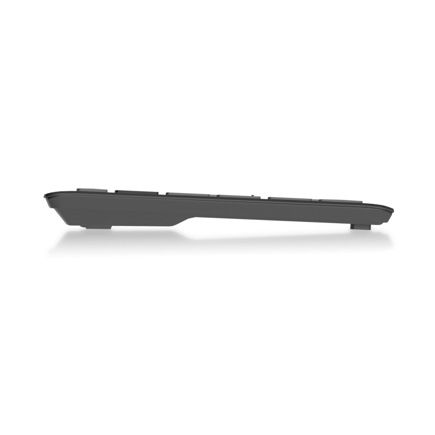 CONNECT IT CKB-5060-CS - Madala profiiliga vaikne klaviatuur CZ/SK lokalisatsiooniga 350 mAh