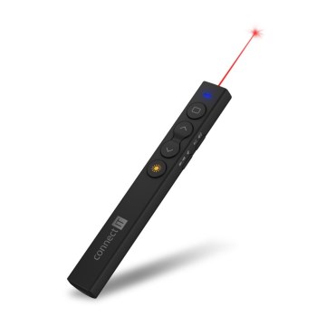 CONNECT IT CLP-2050-BK - Juhtmevaba pult laseriga 1xAAA