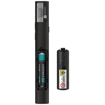 CONNECT IT CLP-2050-BK - Juhtmevaba pult laseriga 1xAAA