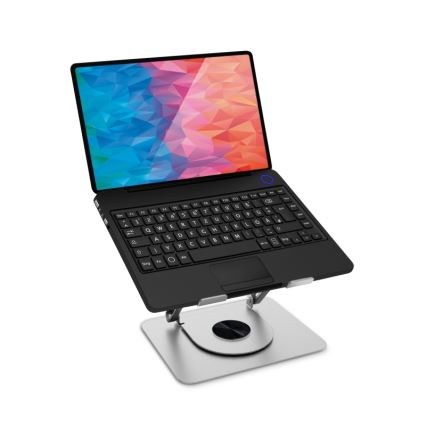 CONNECT IT CMF-2100-SL - Pöörlev sülearvuti alus hõbedane