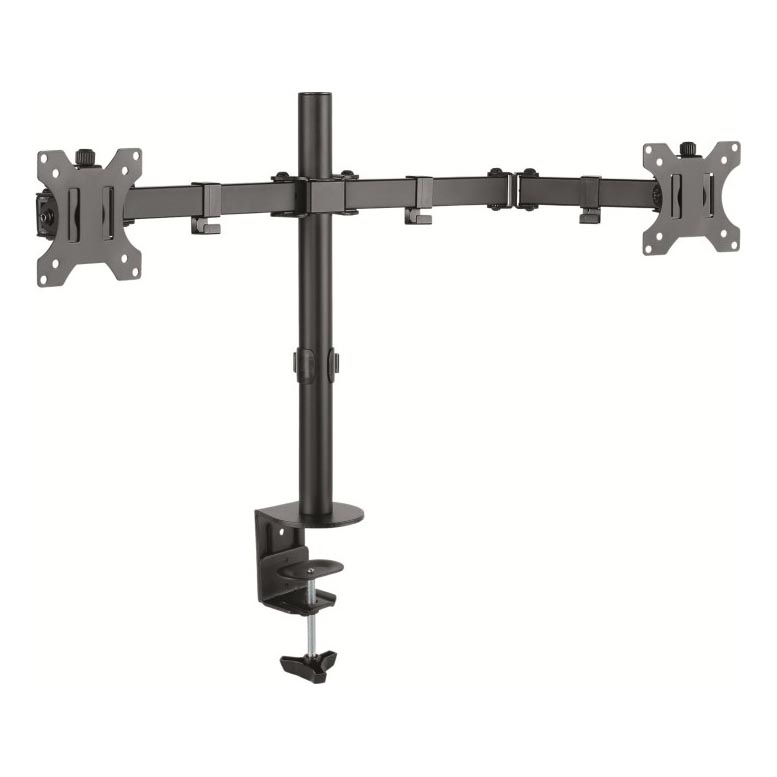 CONNECT IT CMF-3203-BK - Universaalne hoidik 2 monitorile 13-32” must