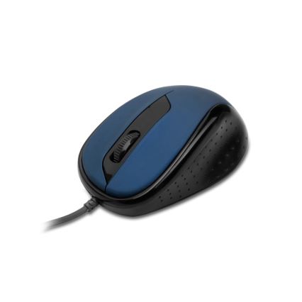 CONNECT IT CMO-1200-BL - Juhtmega hiir 1000 DPI must/sinine