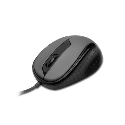 CONNECT IT CMO-1200-GY - Juhtmega hiir 1000 DPI must/hall