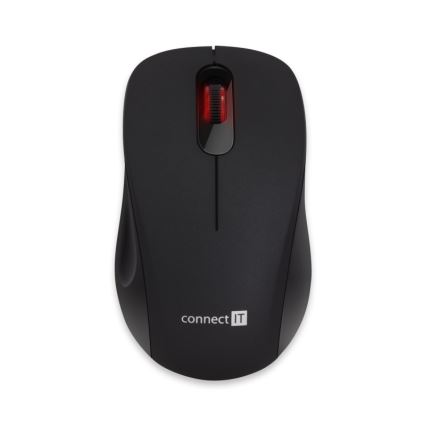 CONNECT IT CMO-2230-BK - Juhtmevaba hääletu hiir MUTE 1200 DPI 1xAA must