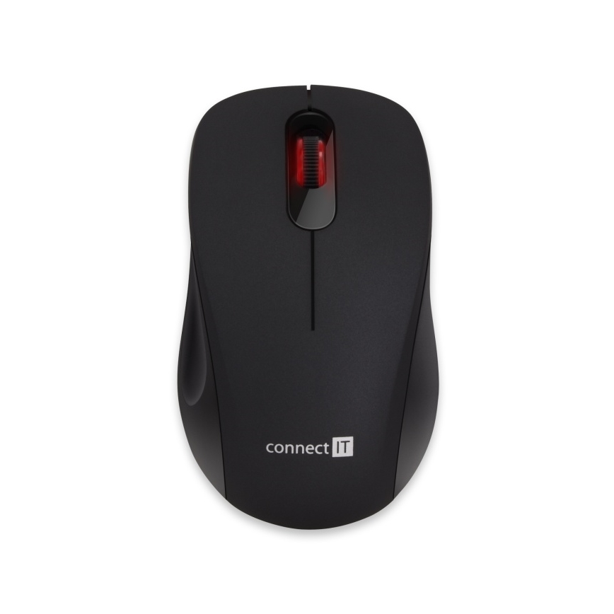 CONNECT IT CMO-2230-BK - Juhtmevaba hääletu hiir MUTE 1200 DPI 1xAA must
