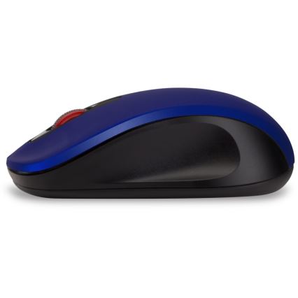 CONNECT IT CMO-2230-BL - Juhtmevaba hääletu hiir MUTE 1200 DPI 1xAA must/sinine