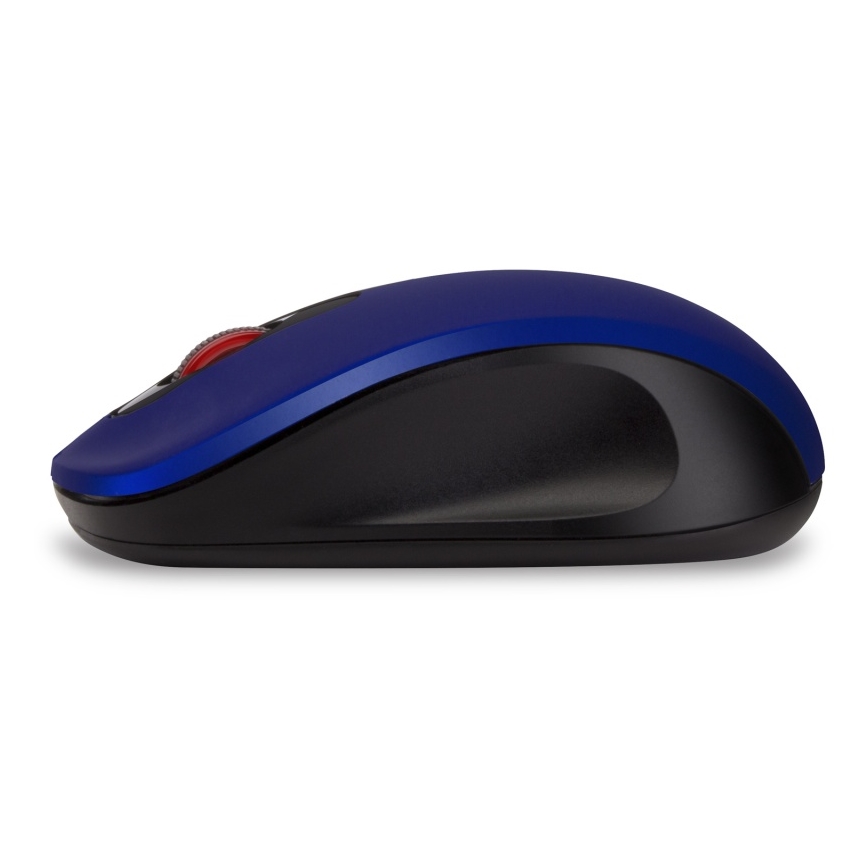 CONNECT IT CMO-2230-BL - Juhtmevaba hääletu hiir MUTE 1200 DPI 1xAA must/sinine