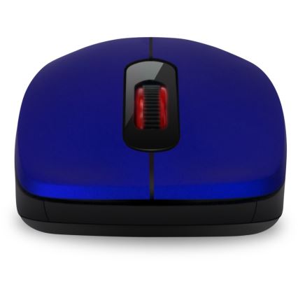 CONNECT IT CMO-2230-BL - Juhtmevaba hääletu hiir MUTE 1200 DPI 1xAA must/sinine