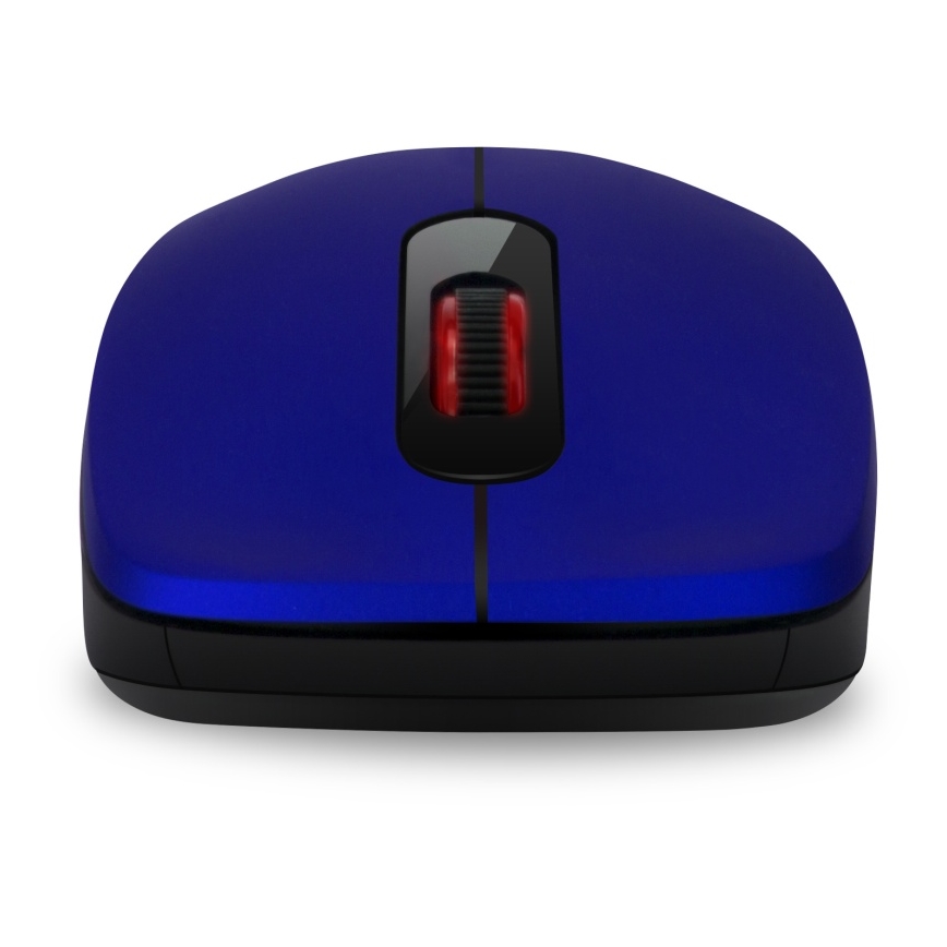 CONNECT IT CMO-2230-BL - Juhtmevaba hääletu hiir MUTE 1200 DPI 1xAA must/sinine