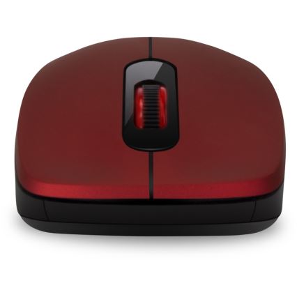CONNECT IT CMO-2230-RD - Juhtmevaba hääletu hiir MUTE 1200 DPI 1xAA must/punane