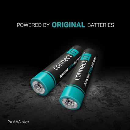 CONNECT IT CMO-2510-BK - Ergonoomiline juhtmevaba hiir Verti Wireless 800/1200/1600 DPI 2xAAA must