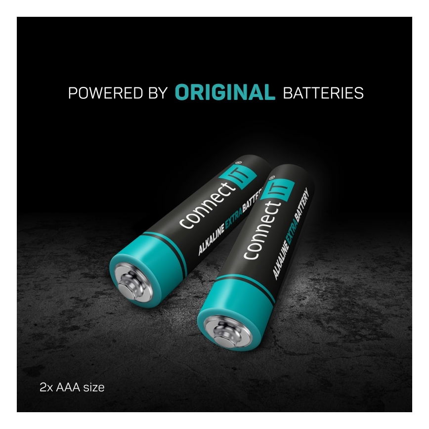 CONNECT IT CMO-2510-BK - Ergonoomiline juhtmevaba hiir Verti Wireless 800/1200/1600 DPI 2xAAA must