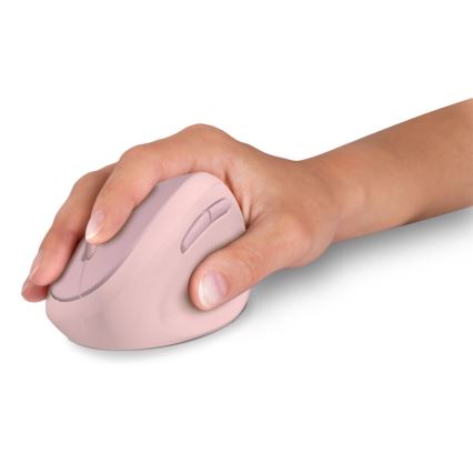 CONNECT IT CMO-2600-PK - Ergonoomiline juhtmevaba hiir 800/1200/1600 DPI 1xAA roosa