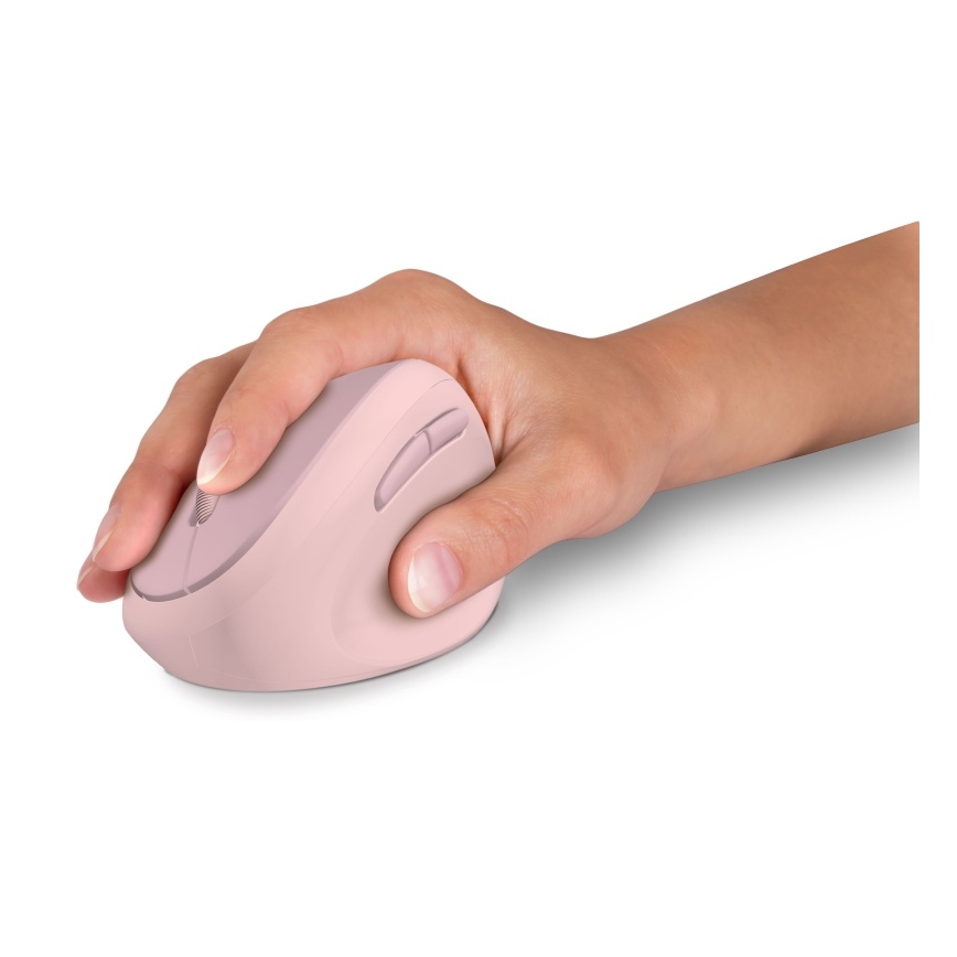 CONNECT IT CMO-2600-PK - Ergonoomiline juhtmevaba hiir 800/1200/1600 DPI 1xAA roosa