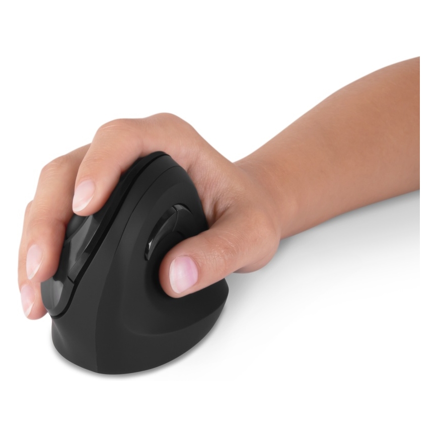 CONNECT IT CMO-2700-BK - Ergonoomiline juhtmevaba hiir 800/1200/1600 DPI 1xAA must