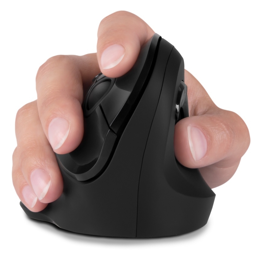 CONNECT IT CMO-2700-BK - Ergonoomiline juhtmevaba hiir 800/1200/1600 DPI 1xAA must