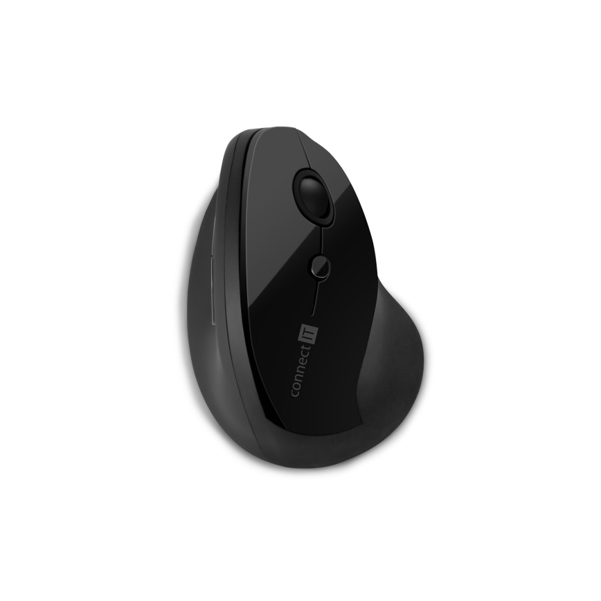 CONNECT IT CMO-2700-BK - Ergonoomiline juhtmevaba hiir 800/1200/1600 DPI 1xAA must