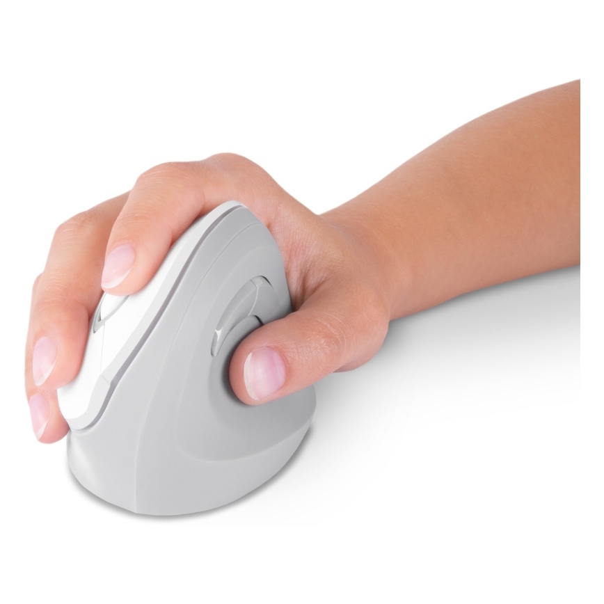 CONNECT IT CMO-2700-WH - Ergonoomiline juhtmevaba hiir 800/1200/1600 DPI 1xAA valge