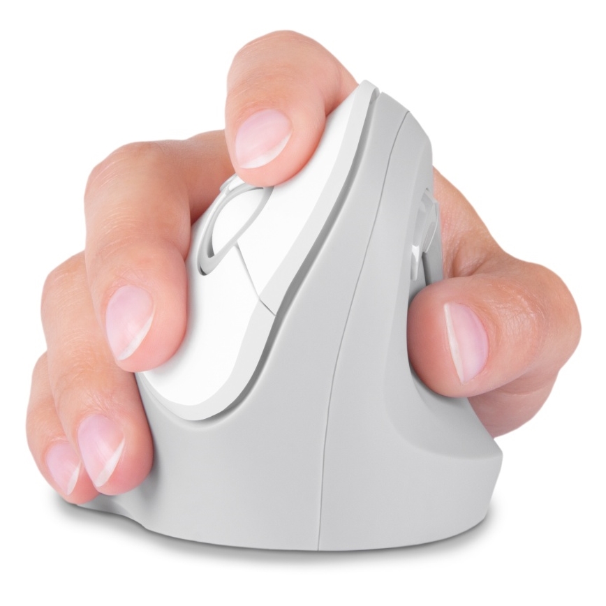 CONNECT IT CMO-2700-WH - Ergonoomiline juhtmevaba hiir 800/1200/1600 DPI 1xAA valge