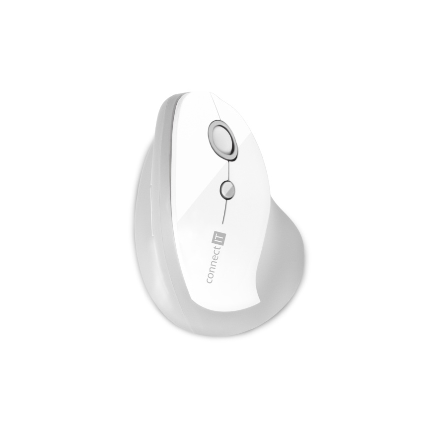 CONNECT IT CMO-2700-WH - Ergonoomiline juhtmevaba hiir 800/1200/1600 DPI 1xAA valge