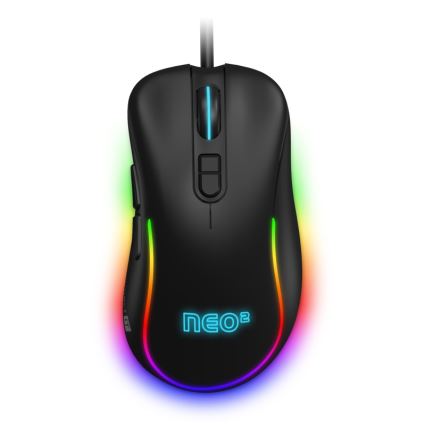CONNECT IT CMO-3589-BK - LED RGB Juhtmega mänguri hiir 200-7200 DPI must