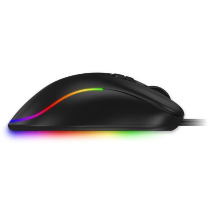 CONNECT IT CMO-3589-BK - LED RGB Juhtmega mänguri hiir 200-7200 DPI must