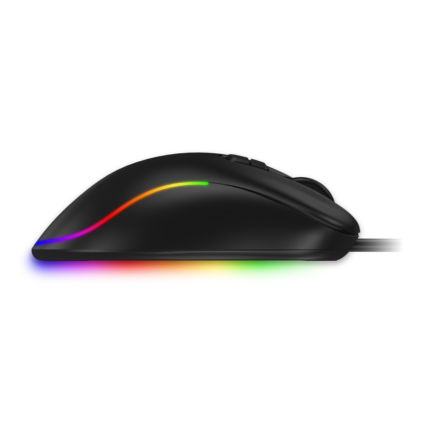 CONNECT IT CMO-3589-BK - LED RGB Juhtmega mänguri hiir 200-7200 DPI must