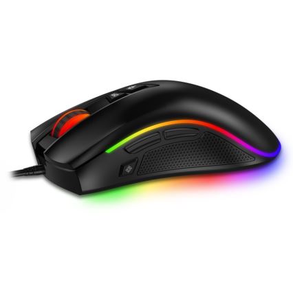 CONNECT IT CMO-3591-BK - LED RGB Juhtmega mängurihiir 500-7200 DPI must