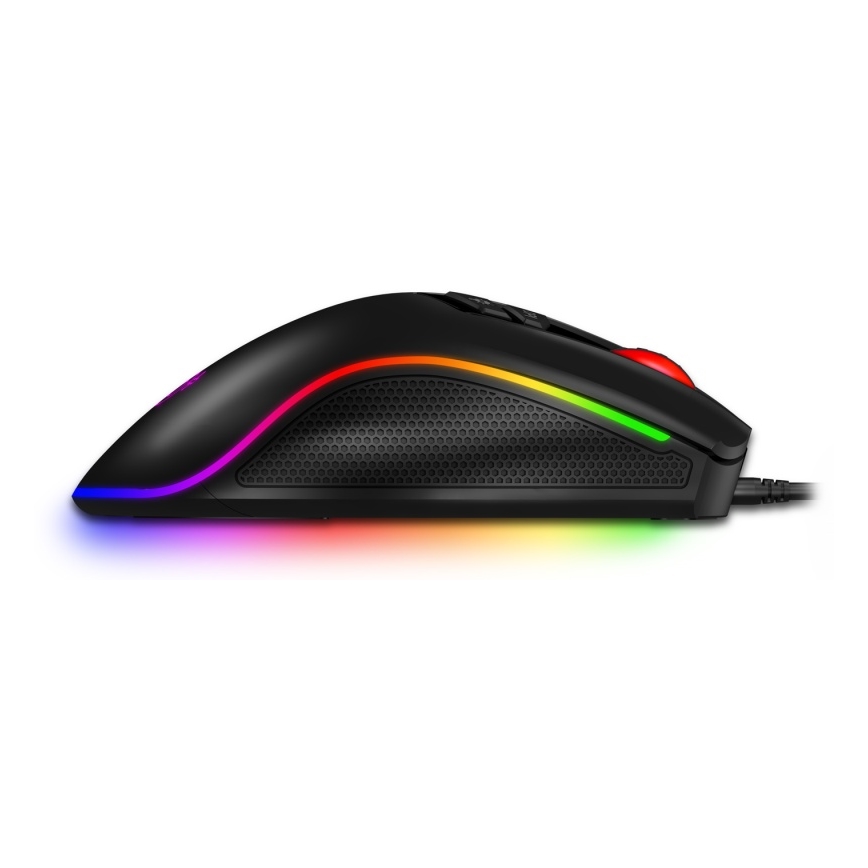 CONNECT IT CMO-3591-BK - LED RGB Juhtmega mängurihiir 500-7200 DPI must