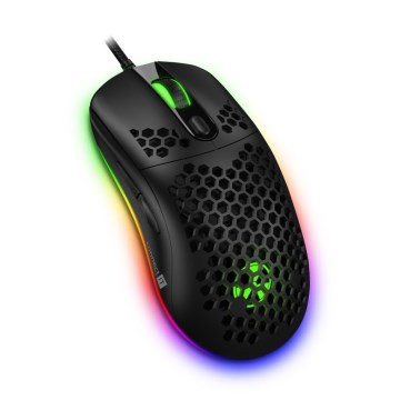 CONNECT IT CMO-5511-BK - LED RGB Juhtmega mängurihiir 200-12800 DPI must