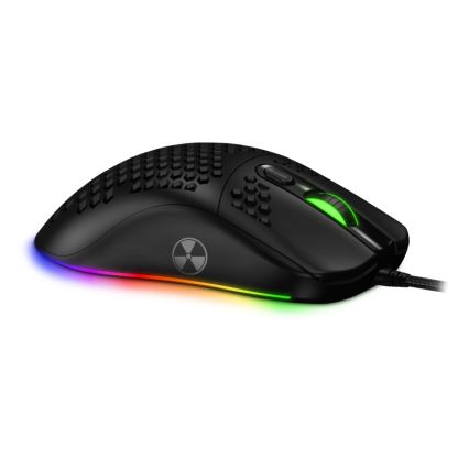 CONNECT IT CMO-5511-BK - LED RGB Juhtmega mängurihiir 200-12800 DPI must