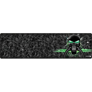 CONNECT IT CMP-1110-LG - Matt klaviatuuri jaoks ja hiir 88,6x24,5 cm must/roheline