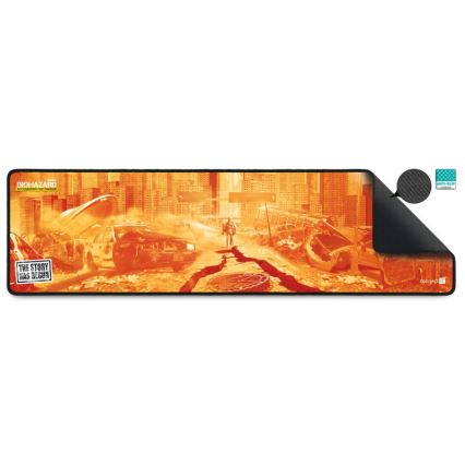 CONNECT IT CMP-1140-LG - Matt klaviatuuri jaoks ja hiir 88,6x24,5 cm oranž