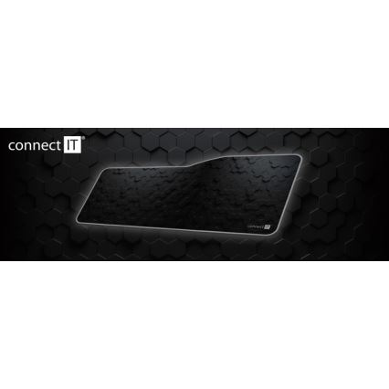 CONNECT IT CMP-2000-XL - Matt klaviatuuri jaoks ja hiir 79,5x34,5 cm must