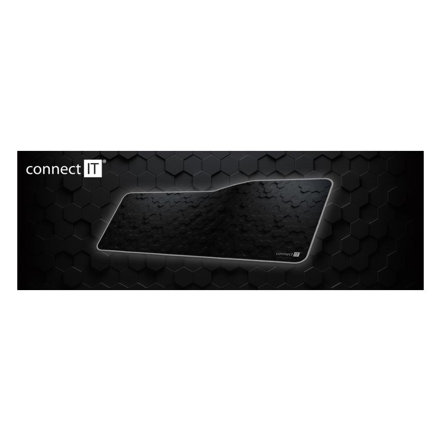 CONNECT IT CMP-2000-XL - Matt klaviatuuri jaoks ja hiir 79,5x34,5 cm must