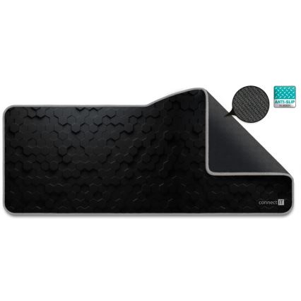 CONNECT IT CMP-2000-XL - Matt klaviatuuri jaoks ja hiir 79,5x34,5 cm must