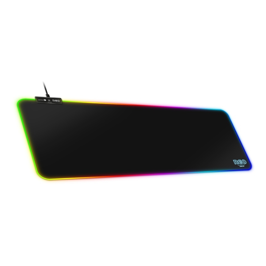CONNECT IT CMP-3100-LG - LED RGB Mänguri klaviatuur ja hiirematt 80x30 cm must