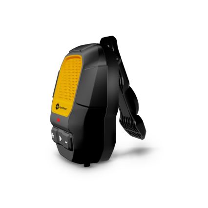 CONNECT IT HSP-1010-BK - Traadita kõlar mikrofoniga ClipBEAT 2W/5V 560 mAh IPX7 must/kollane