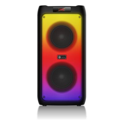 CONNECT IT HSP-3050-BK - LED Juhtmevaba kõlar mikrofoniga 60W/5V 4500 mAh must + kaugjuhtimispult
