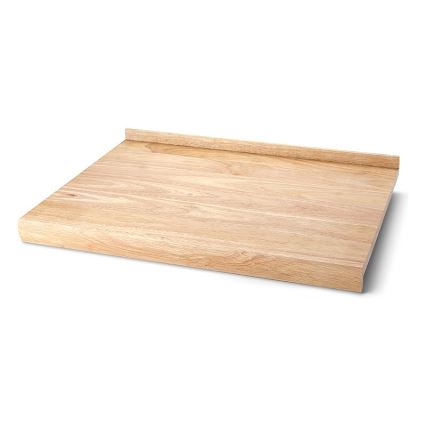 Continenta C3096 - Kahepoolne lõikelaud 62x46,5 cm kummi-viigipuu